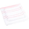 Sada ručníku a osušky Snow růžová, 50 x 100 cm, 70 x 140 cm