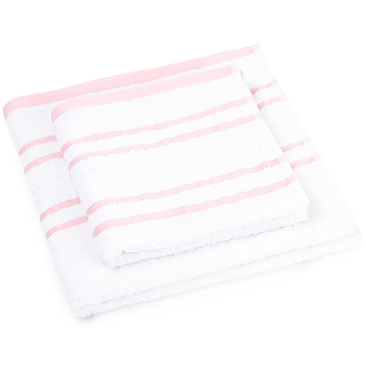 Profod Sada ručníku a osušky Snow růžová, 50 x 100 cm, 70 x 140 cm