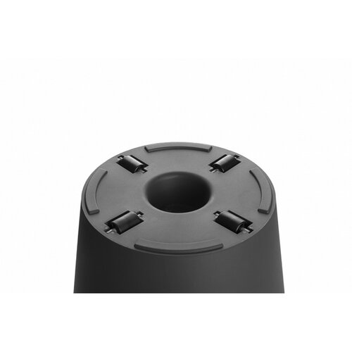 Gardenico Горщик для квітів Metro Twist 'n' Roll антрацит, 39 x 35,5 см