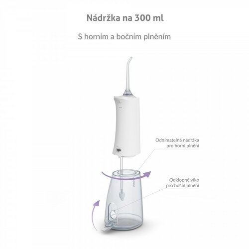 TrueLife Irrigator ustny AquaFloss Compact L100