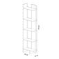 Biblioteka Als Teak White