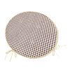 Bellatex Sedák Berta okrogel gladki Kostičkarjava, premer 40 cm
