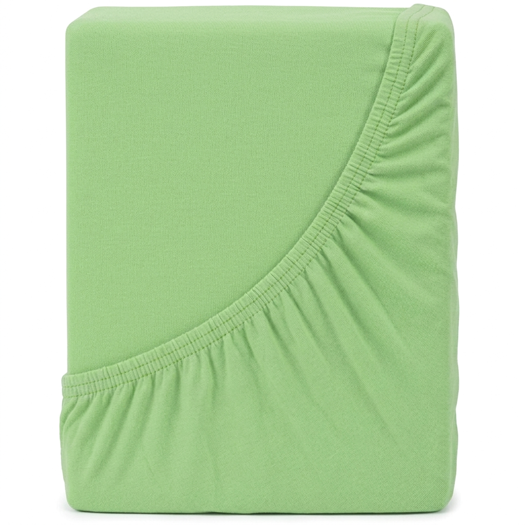Fotografie produktu: 4Home jersey prestieradlo Mako zelená, 90 x 200 cm