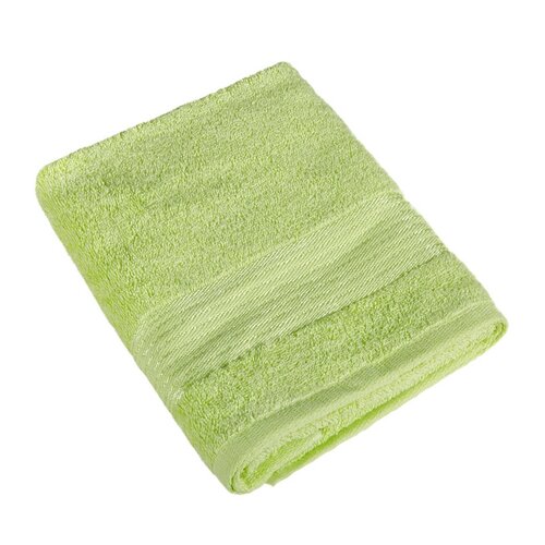 Ręcznik Kamilka Pasek jasnozielony, 50 x 100 cm