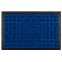 Covoraş din cauciuc albastru, 40 x 60 cm