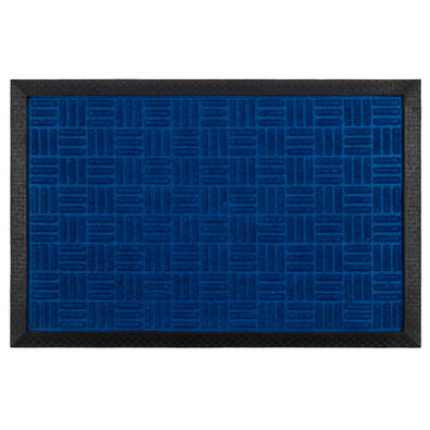 Gumová rohožka modrá, 40 x 60 cm