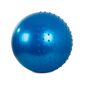 Piłka gimnastyczna do masażu 60 cm z pompką, niebieska