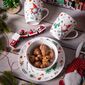 Bol de porțelan Altom Winter Gnomes 14 cm, 600 ml