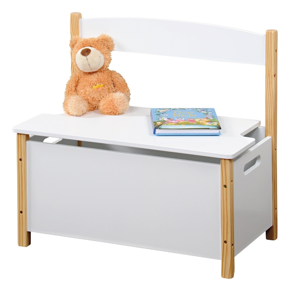 Kesper 17713 Ławka dla dzieci z schowkiem, 60 x 56x 34,5 cm