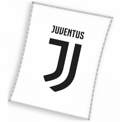 Deka Juventus biela, 140 x 110 cm