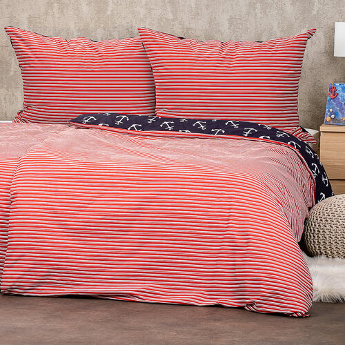 Lenjerie de pat din bumbac 4Home Marine, 140 x 220 cm, 70 x 90 cm