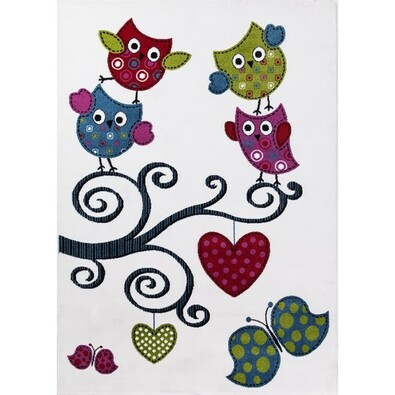 Covor pentru copii Kids 420 White, 120 x 170 cm