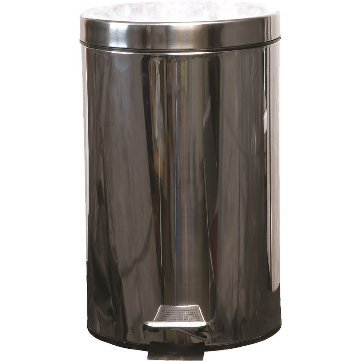FAVE Nerezový pedálový kulatý koš 5l