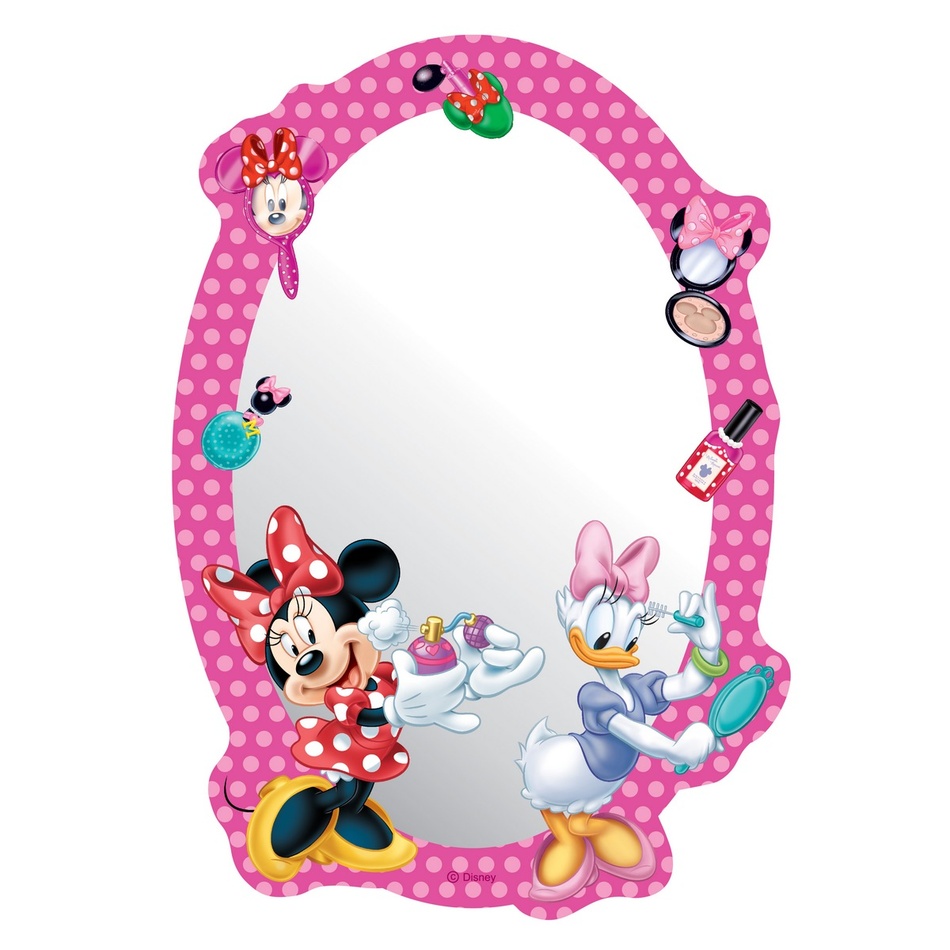 Levně AG Art Samolepicí dětské zrcadlo Minnie Mouse, 15 x 21,5 cm