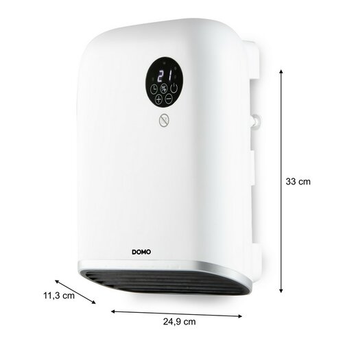 DOMO DO7357F elektrické topení do koupelny s WIFI