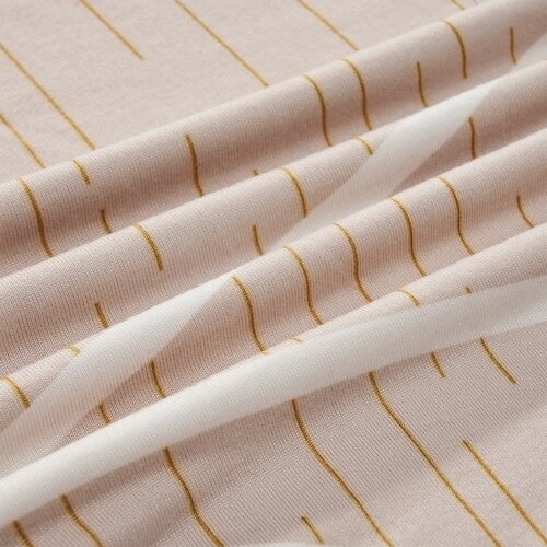 4Home Stuhlhusse Abstrakt beige, 45-50 cm, 2er-Set