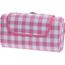 Kockás piknik takaró, 130 x 150 cm, rózsaszín