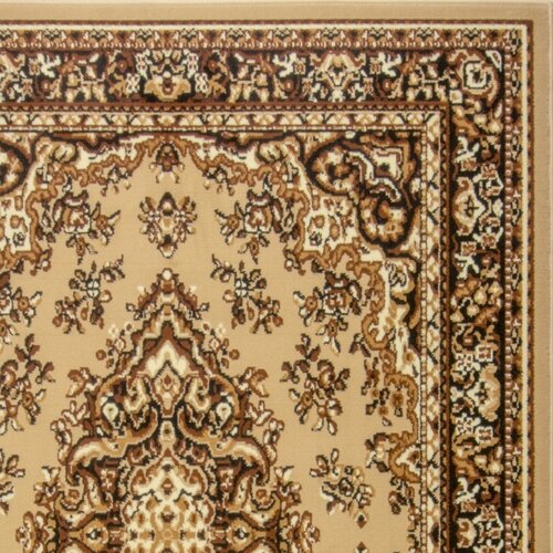 Одиничний килим Samira 12001 бежевий, 60 х 110 см