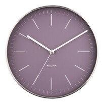 Karlsson 5732PU designové nástěnné hodiny, pr. 28 cm