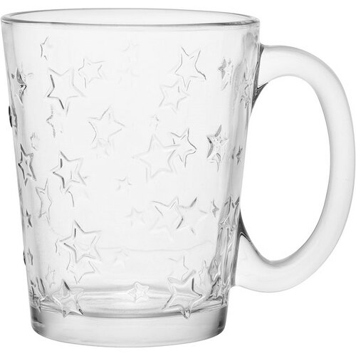 Set 6 căni de sticlă Altom Star 300 ml