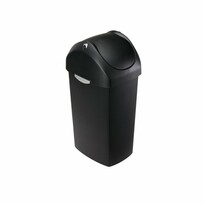 Simplehuman Koš za odpadke, 60 l, črn