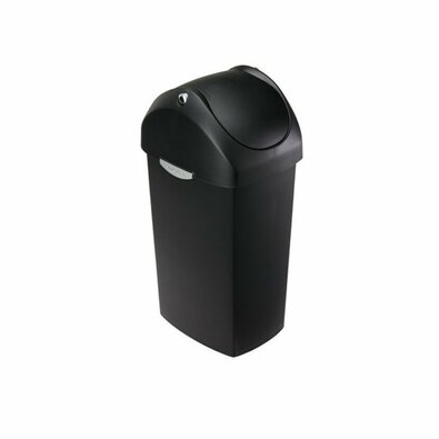 Simplehuman Koš za smeti, 60 l, črn
