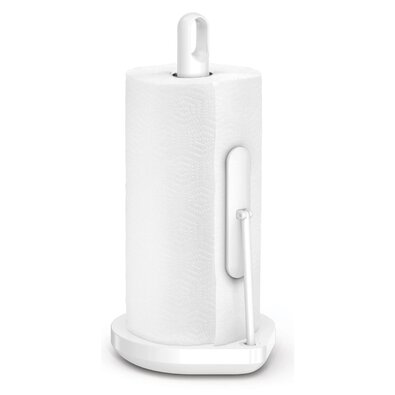 Simplehuman Stojalo za papirnate brisače, za roledo 17 cm, bela jeklo
