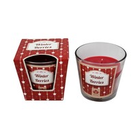 Arome Vonná sviečka v skle Winter Berries, 120 g Arome Vonná sviečka v skle Winter Berries, 120 g