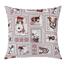 Bellatex Prevleka za blazino Zimni patchwork, 40 x40 cm