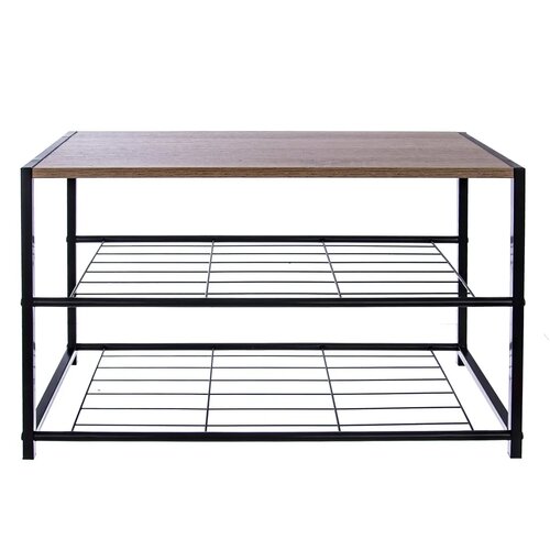 Orion Dvonadstropni kovinski omar za čevlje sodlagalno površino, 63 x 30 x 43 cm