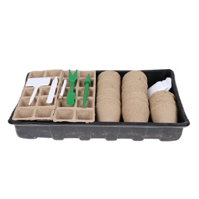Set pentru pre-cultivarea plantelor, 42 piese