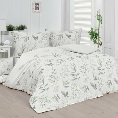 Matějovský Satin-Bettwäsche Deluxe Jasmin, 140 x 200 cm, 70 x 90 cm