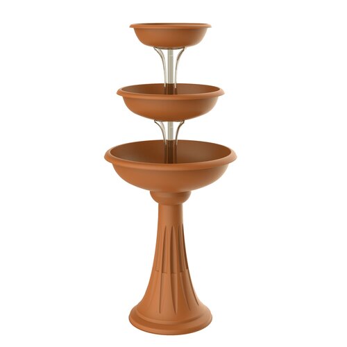 Blumenkaskade Trevy Terracotta, 50 x 114 cm