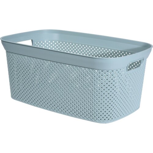 Kosz na czystą bieliznę Excellent miętowy, 35 l