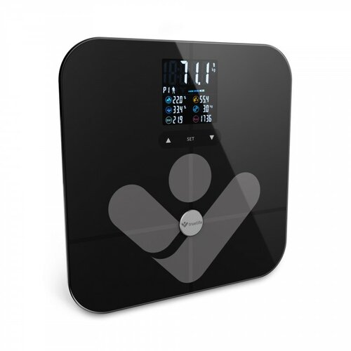 TrueLife FitScale W7 BT waga osobista z bluetooth,czarna