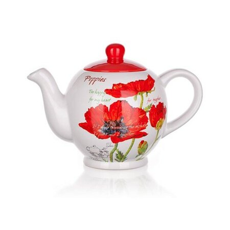 Banquet Чайник для заварювання Red Poppy, 1,2 л