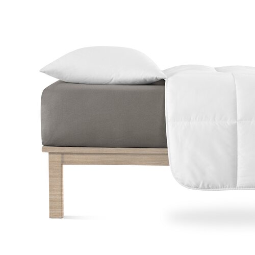 4Home prześcieradło jersey Lycra antracyt, 180 x 200 cm