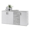 Schrank POPPY 3, Weiß