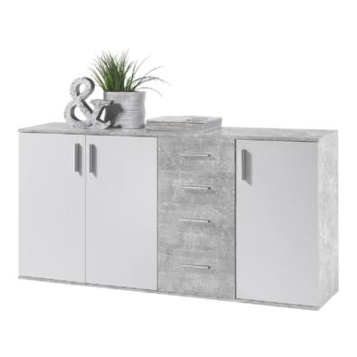 Schrank POPPY 3, Weiß
