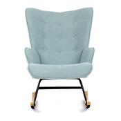 Fotel bujany BLUE2, turkusowy