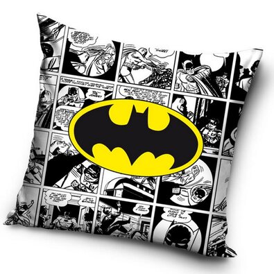 Obliečka na vankúšik Batman Comic, 40 x 40 cm