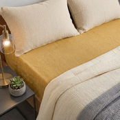 4Home простирадло махрове Ideal гірчичний, 180 x 200 см