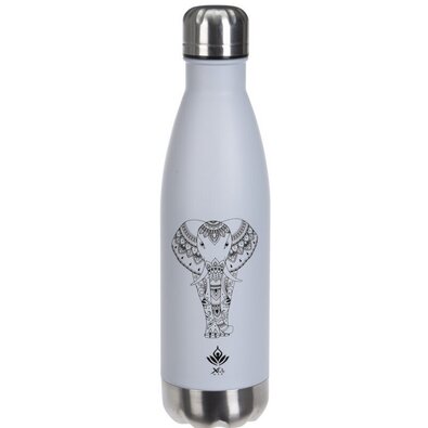 Sticlă băuturi XQ Max Yoga 500 ml, argintiu