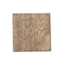 Orion Podtácek dřevo MANGO, 10 x 10 cm