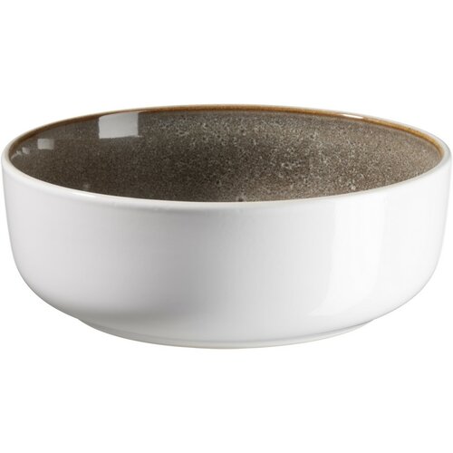 Mäser Sada hlubokých talířů Lunaria Brown 18 cm, 4 ks