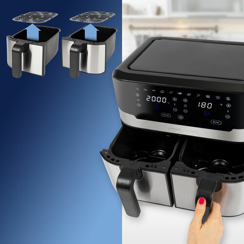 ProfiCook FR 1242 dupla forrólevegős fritőz