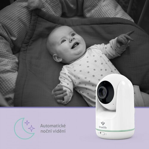 Obrotowa niania elektroniczna TrueLife NannyCam R5
