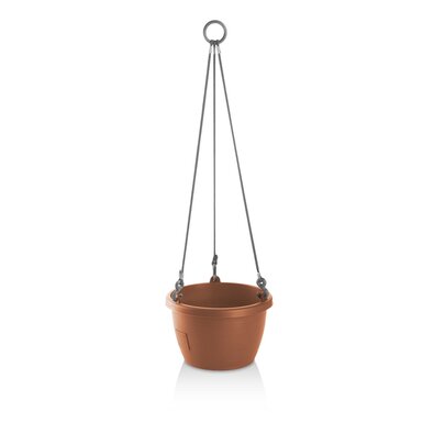 Gardenico Selbstbewässernde Hängeampel Marina, Terrakotta, D. 30 cm