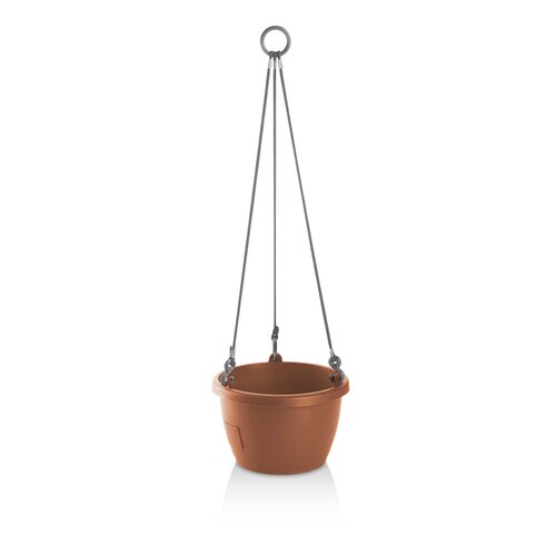 Gardenico Samozavlažovací závěsný květináč Marinaterakota, pr. 30 cm