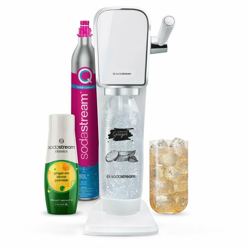 Producător de apă spumantă Sodastream Art White Ginger Ale Mpack